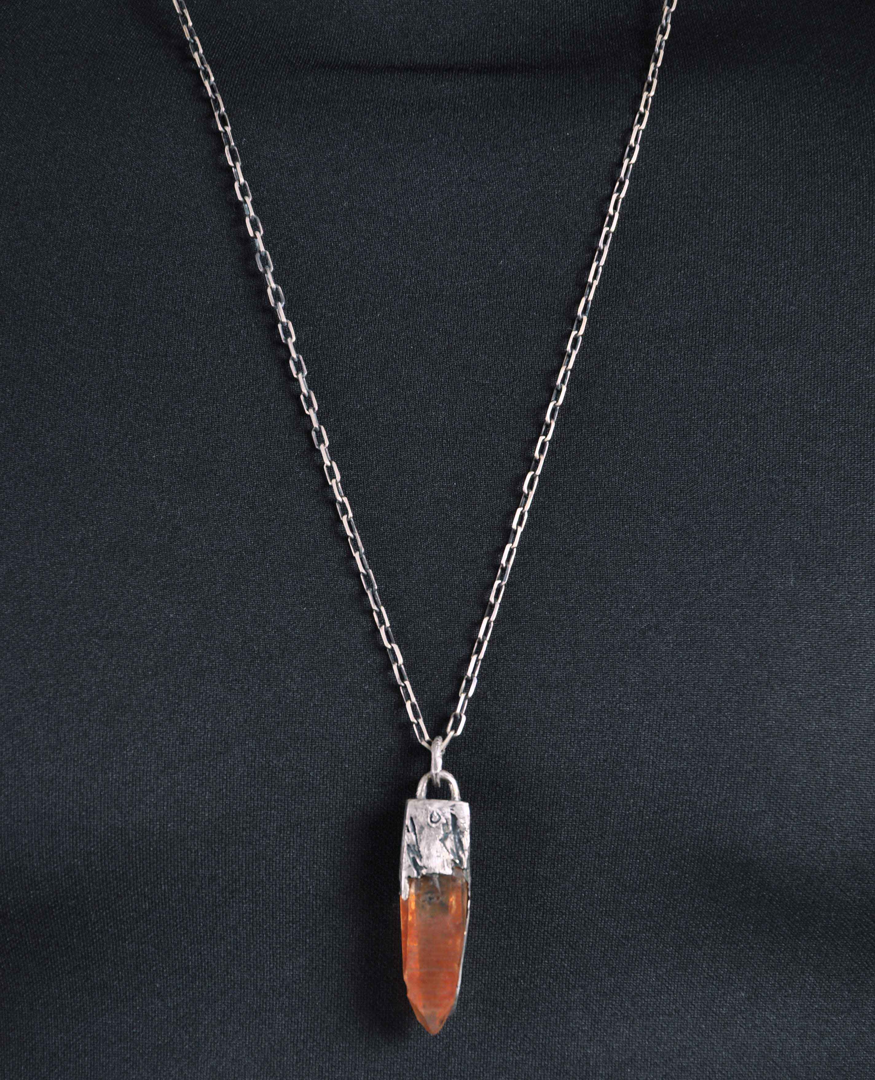 TANGERINE QUARTZ PENDULUM - Image 3