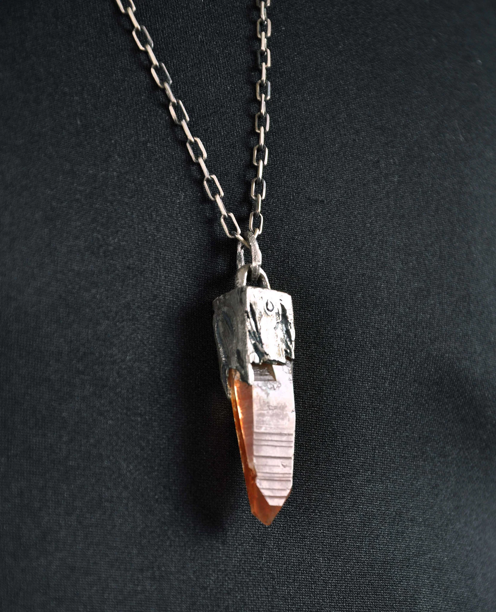 TANGERINE QUARTZ PENDULUM - Image 4
