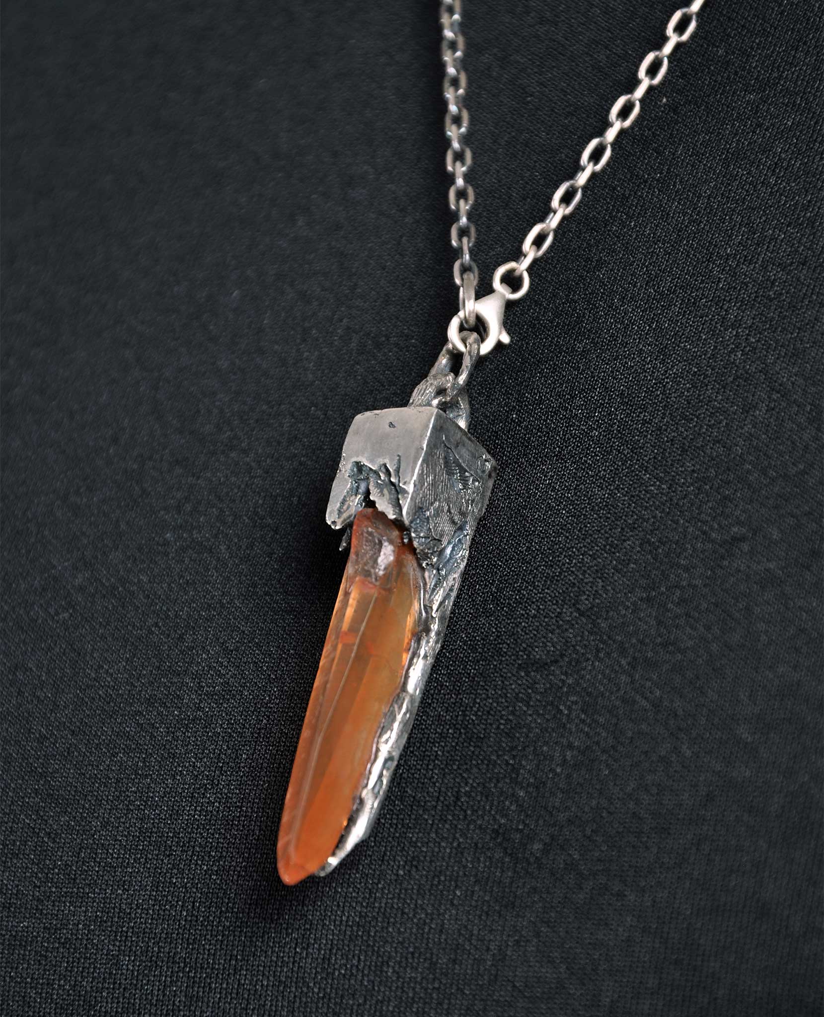 TANGERINE QUARTZ PENDULUM - Image 5