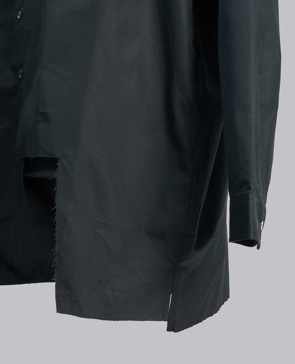 ASYMMETRICAL HEM SHIRT - Image 8