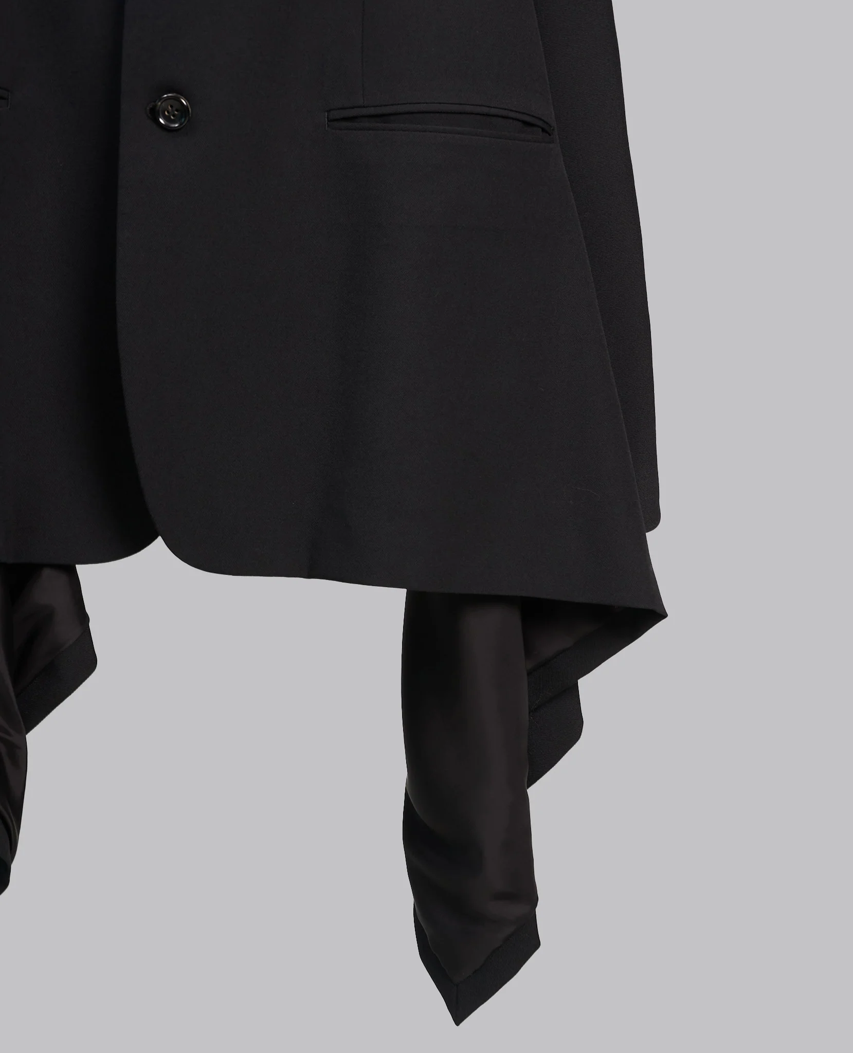 DRAPED HEM BLAZER - Image 11