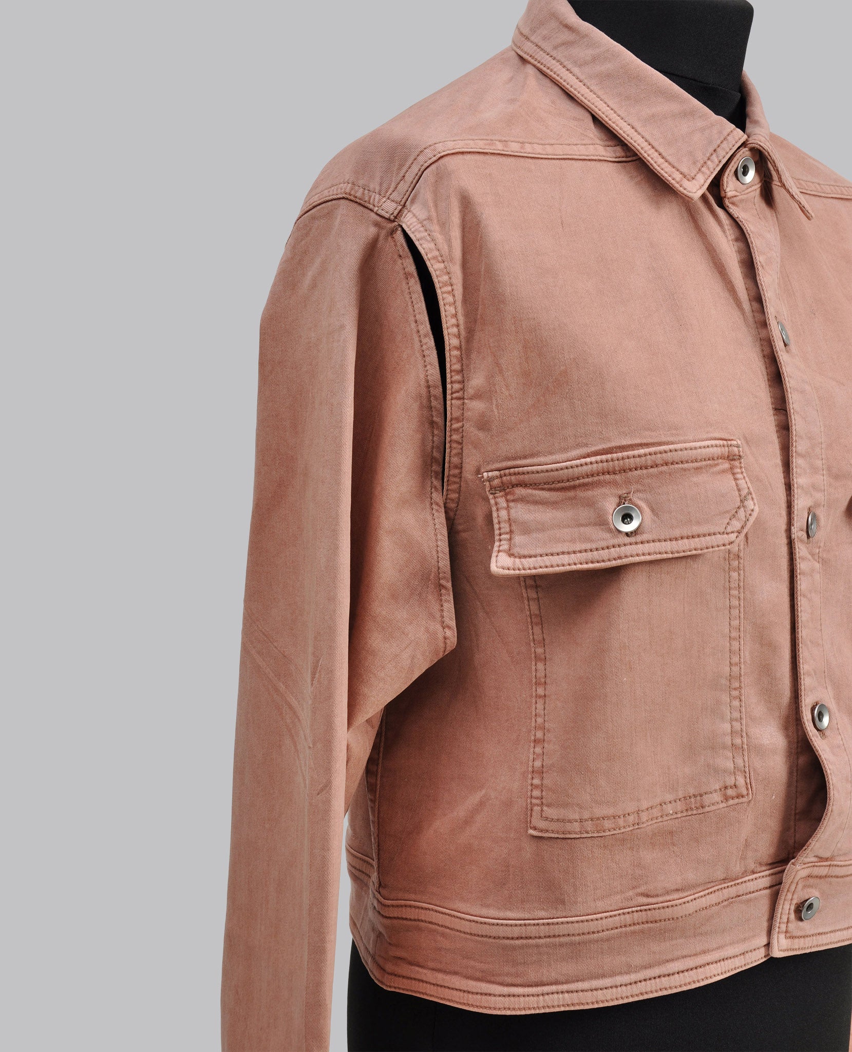 LIDO DRKSHDW CAPE SLEEVE CROPPED OUTERSHIRT - Image 8