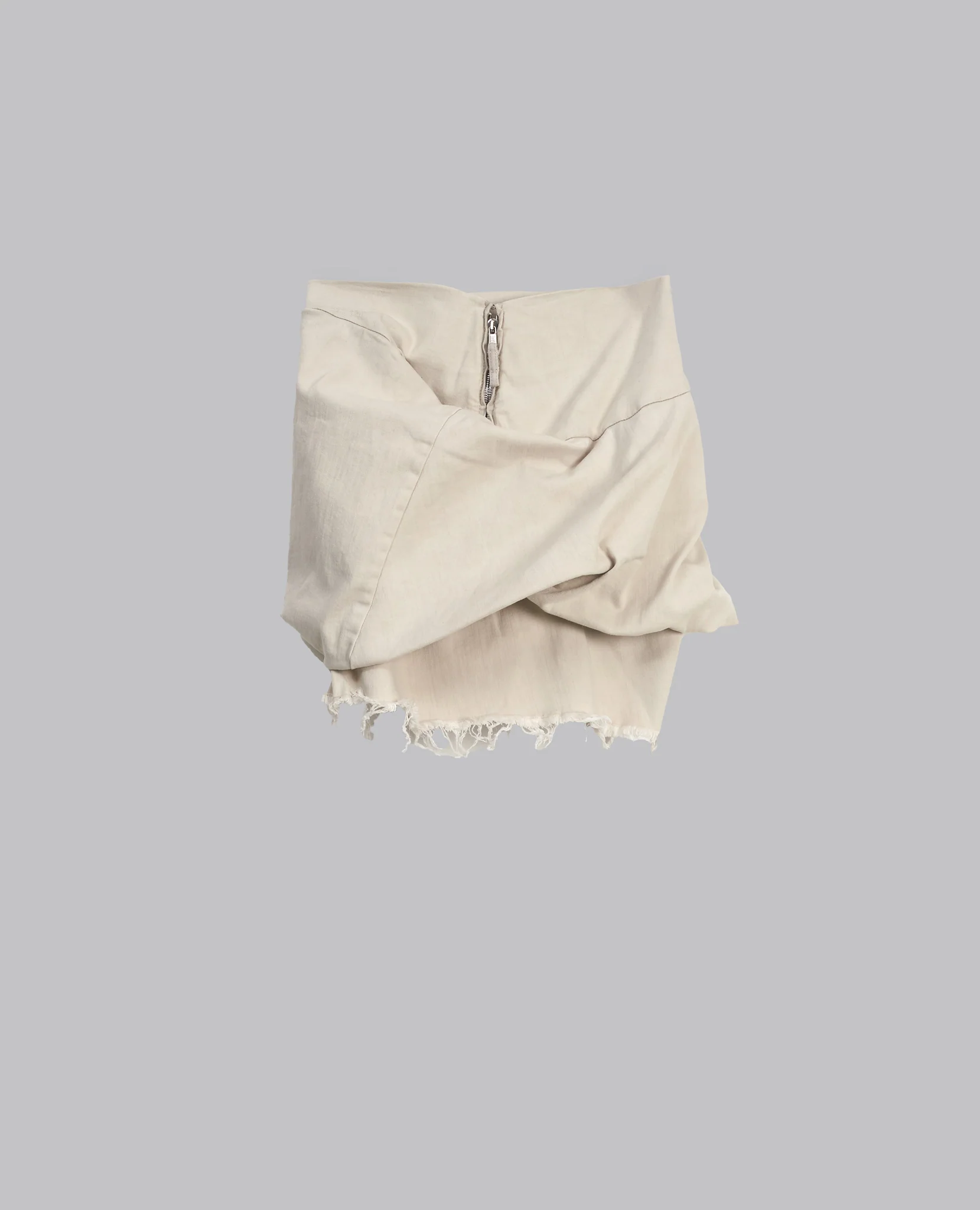 TEMPLE DRKSHDW DRAPED MINI SKIRT - Image 3